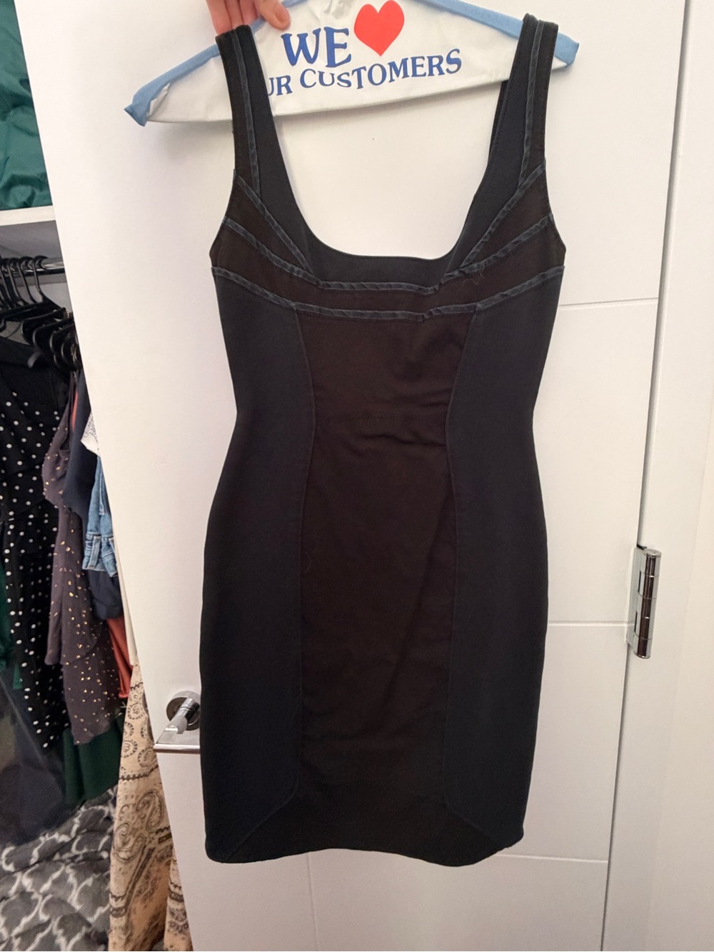 Zac Posen Classic Little Black (and Blue) Dress